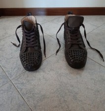 scarpe Louboutin uomo, numero 44, color caffè, Come nuove. Originali. 