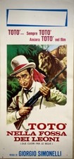 TOTO' NELLA FOSSA DEI LEONI -Locandina film - Toto', Vera Carmi