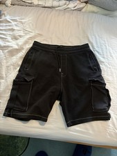 Bershka Cargo Short Nero