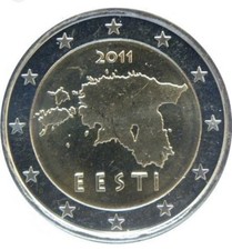 2 Euro EESTI 2011