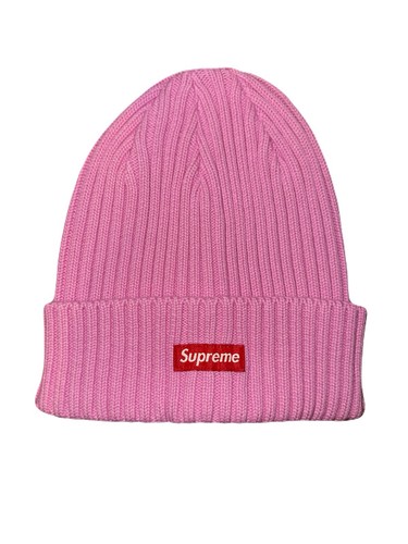 Supreme overdyed beanie rosa - supreme,