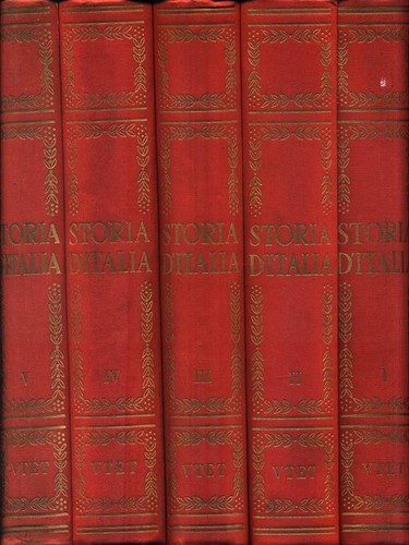 Storia italia 5 volumi - storia,