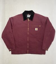 giacca OG Detroit Jacket Carhartt Wip Szie L Bordeaux Nuovo Con Cartellino