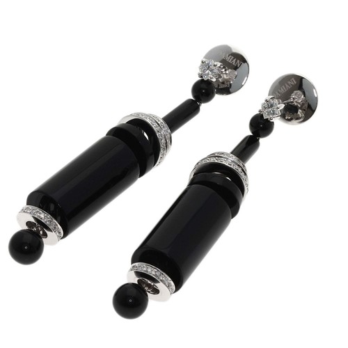 Orecchini damiani onice - orecchini,