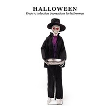 Statua fantasma scheletro in