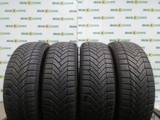 4 PNEUMATICI USATI 195 65 R15 91 T MICHELIN ALPIN 6 INVERNALI
