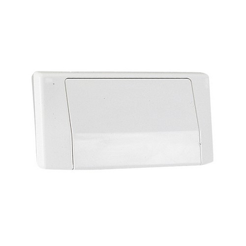 Placca bianca monoflusso - placca,