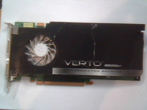 Verto 9600gt pci video - 9600gt,