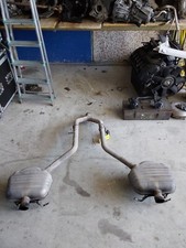 MARMITTA TUBO DI SCARICO CON SILENZIATORE TERMINALE POSTERIORE MERCEDES GLK X204