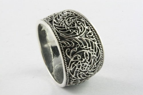 Anello celtico biker - anello, 925