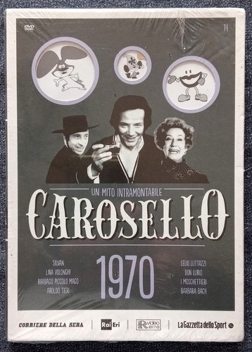 Carosello 1970 dvd - carosello,
