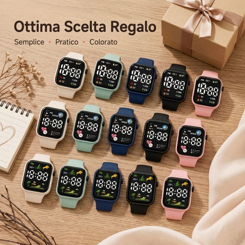 Orologio sportivo multicolore - sportivo,