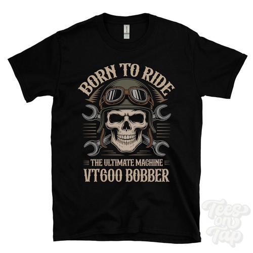 Vt600 bobber shirt - t-shirt, nata