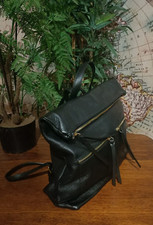 Maxi borsa zaino office university donna ragazza  Vera Pelle