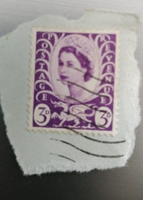 francobollo 3d regina