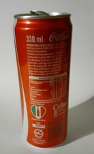 Lattine Coca Cola  Cuore Italia RARA. DA COLLEZIONE