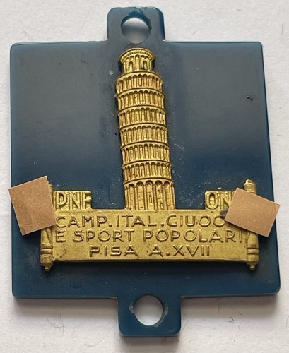 Medaglia ondpnf pisa - ondpnf,