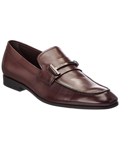 Tod leather loafer men s - leather, men's