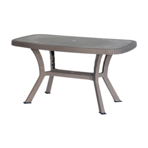 Tavolo rattan otello elite - tavolo,