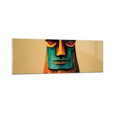 Quadro su Vetro 90x30cm Statua