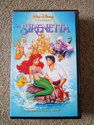 Sirenetta vhs disney 1991 - la,