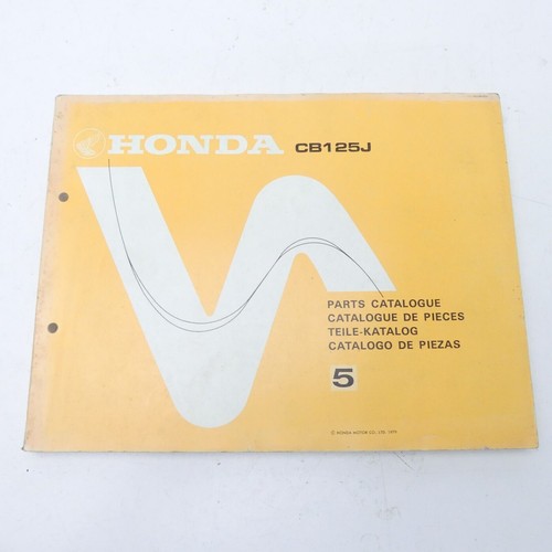 Honda 125 catalogo - cb,