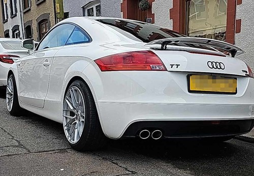 Punte scarico inox per audi - di,