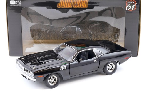 Highway61 plymouth cuda - 1:18,