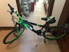 Bicicletta District MBM 24" Verde e Nera CAMBIO Shimano 18V
