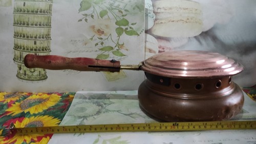 Antico scaldaletto scaldino