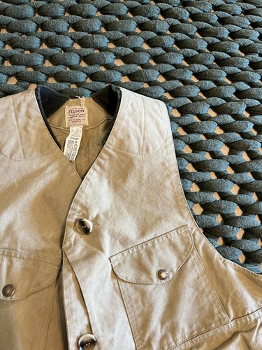 Gilet caccia filson vintage - gilet,