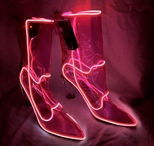 Stivali pvc rosa - rosa, caldo