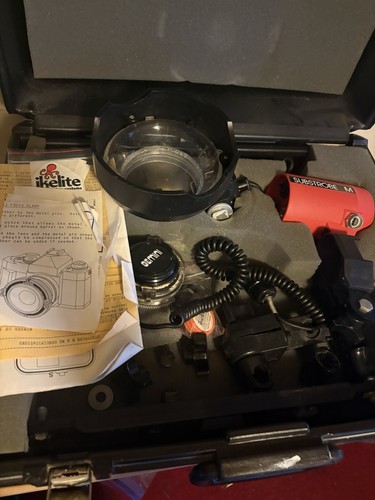 Kit flash subacqueo vintage