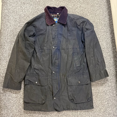 Giacca vintage blu - nastro, cera