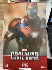 Action figure IRON MAN Mark XLVI Hot Toys PPS 003 (Captain America Civil War) N