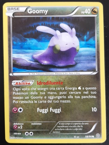 Goomy in italiano - goomy,