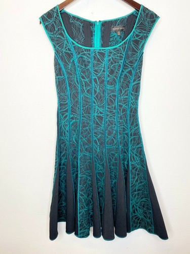 Abito tadashi shoji verde nero - abito,