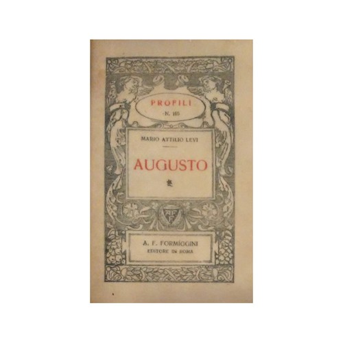 Mario attilio levi augusto - -,