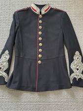 Giacca da ufficiale donna Ralph Lauren cotone cordoncino metallizzato impreziosita taglia 6 RARA