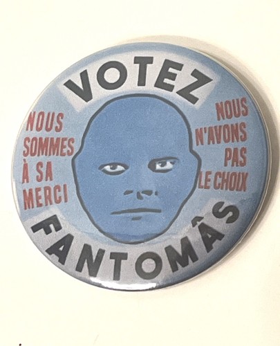 Badge pin button broche votez - pin,