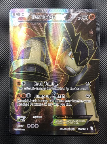 Terrakion 121 124 - ex, full