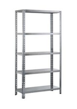 Scaffale in Metallo per Garage Kit Scaffalatura a 5 Ripiani Portata Max 400 Kg