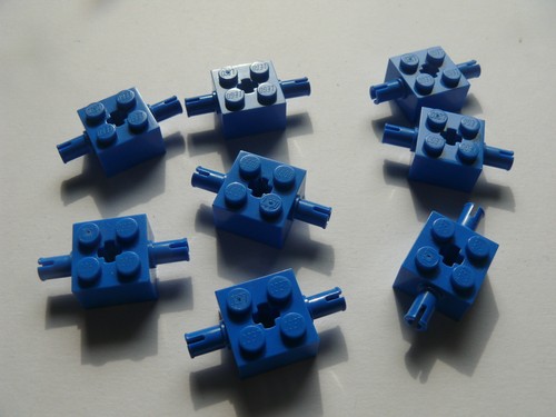 Lego essieux bleus - essieux, set