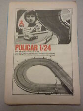 # ADVERTISING PUBBLICITA' POLICAR 1/24 mod.400 PR a due corsie POLISTIL - 1969