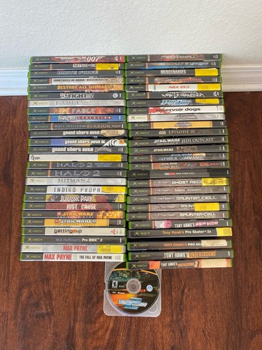 Rare xbox games - og, cases