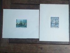 Marco Zambrelli  acqueforti / Acquetinte Prova d'artista cm 9 x 7 fol  30 x 24 