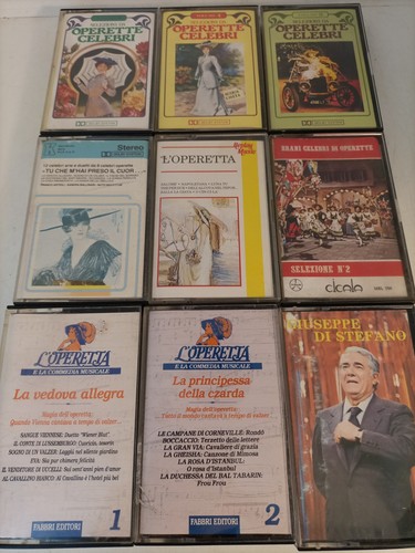 Lotto operette celebri - lotto, 9x
