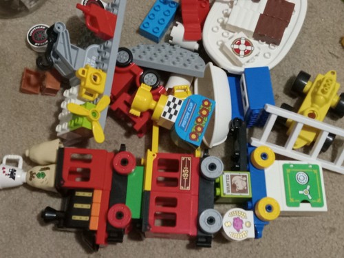 Lego duplo treno - treno,, pirata