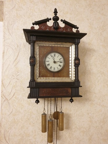 Antico orologio parete - antico,