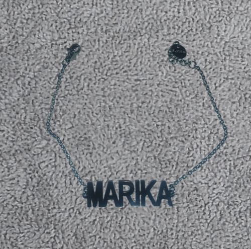 Bracciale con nome marika - con,